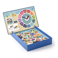 Joc Magnetic Invatam Ceasul, 28x18 cm, 5 ani+, 96 piese, Apli Kids