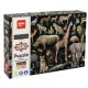 Puzzle Animale in Pericol, Savana, 6 ani+, 200 piese, Apli Kids 740590