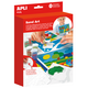 Set creativ cu nisip, 4 ani+, Apli Kids 740597