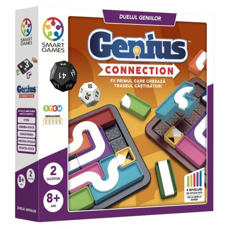 Genius Connection Joc de logica, 8 ani+, Smart Games