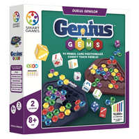 Genius Gems Joc de logica, 8 ani+, Smart Games
