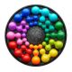 Joc de logica cu 120 de provocari, IQ Deluxe Circle, 14 ani+, Smart Games 740651