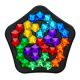 Joc de logica cu 120 de provocari, IQ Deluxe Pentagon, 14 ani+, Smart Games 740653