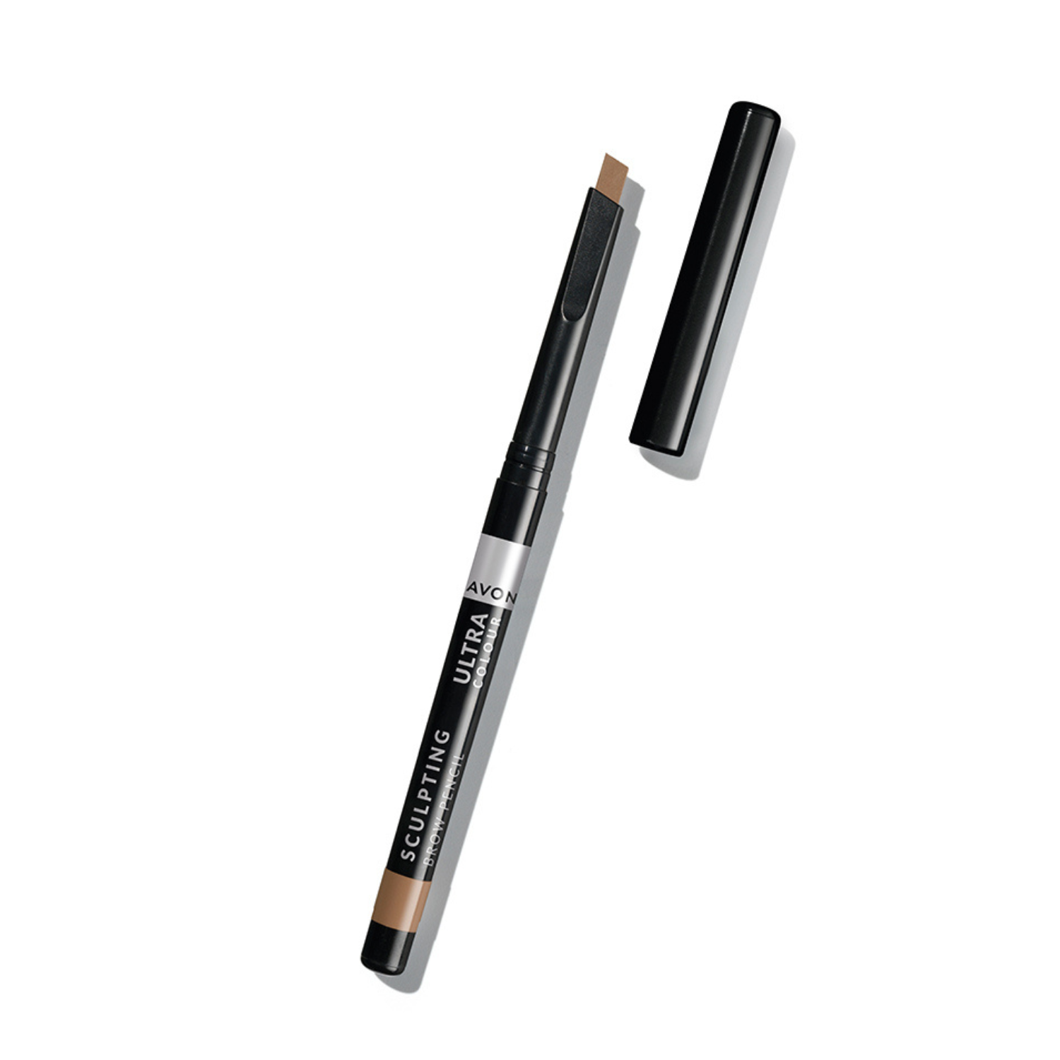 Creion pentru sprancene Brow Sculpting Pencil, Light Brown, 1 bucata, Avon
