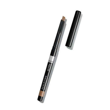 Creion pentru sprancene Brow Sculpting Pencil, Light Brown, 28 g, Avon