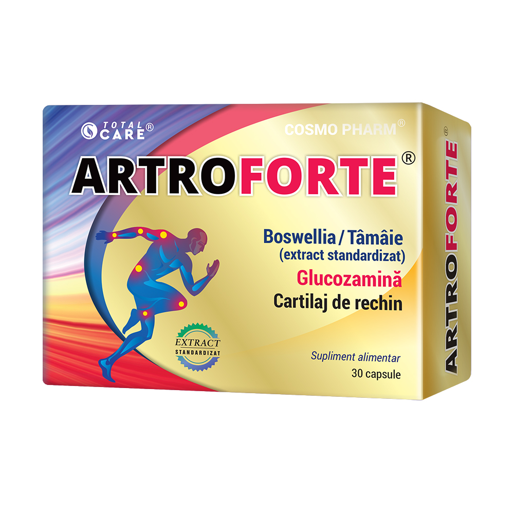 Artroforte supliment pentru articulatii, 30 capsule, Cosmopharm