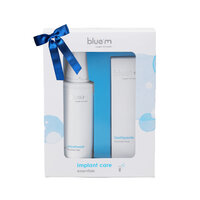 Kit esential pentru ingrijirea implanturilor, 250 ml+ 75 ml, Blue M