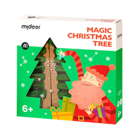 Set STEM creativ cu sare, Brad Magic de Craciun, 6 ani+, MiDeer
