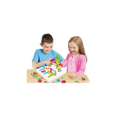 Set educativ STEM, Bormasina electrica, +3 ani, 237 piese, Floop 740867