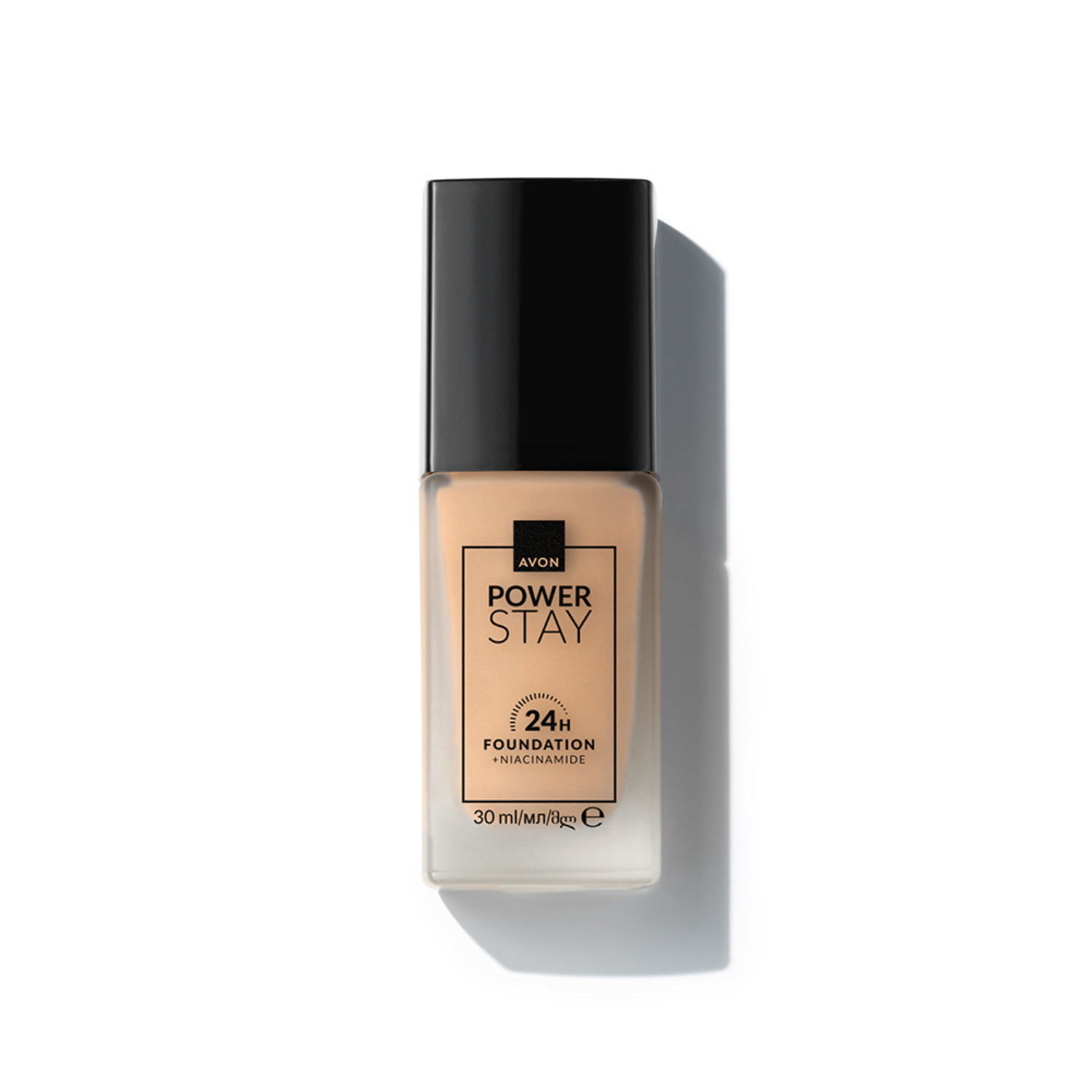 Fond de ten Power Stay 24H, 220G Light Nude, 30 ml, Avon