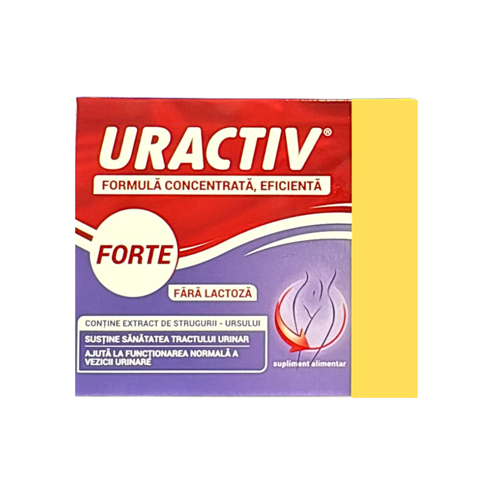 Pachet Uractiv Forte fara lactoza, 20 + 16 capsule, Fiterman Pharma