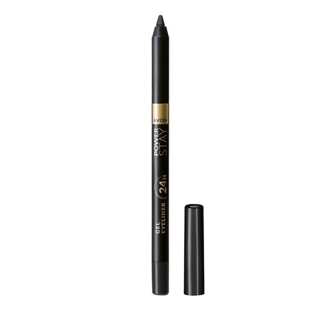 Contur pentru ochi gel Power Stay, Black, 1 bucata, Avon 741098