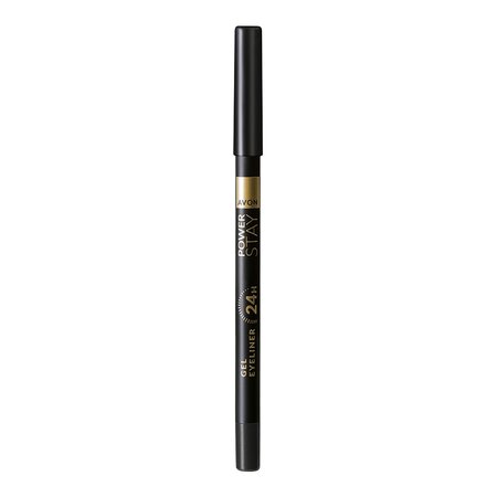 Contur pentru ochi gel Power Stay, Black, 1 bucata, Avon 741099