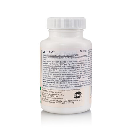 Jarro-Dophilus + FOS, 100 capsule vegetale, Jarrow Formulas 776757