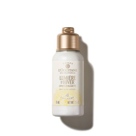 Crema de corp hranitoare Lumiere d'Hiver Shea, 75 ml, L'occitane