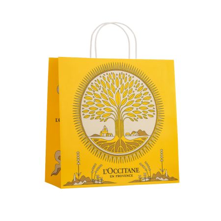 Sacosa din hartie pentru cadou, Mediu, L'occitane