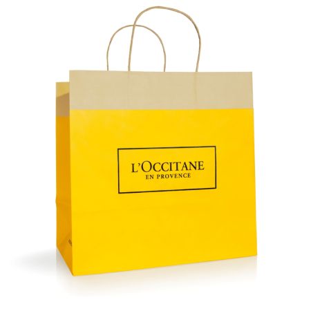 Sacosa din hartie pentru cadou, Mare, L'occitane