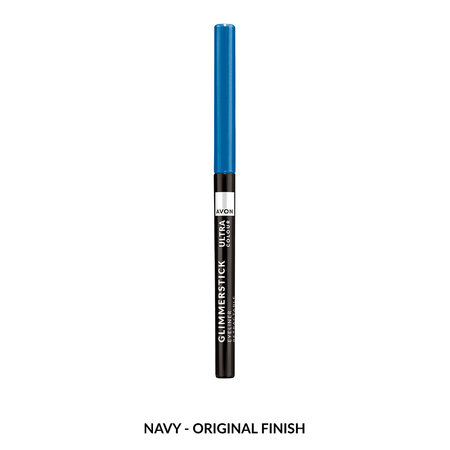 Contur retractabil de ochi Glimmerstick, Navy, 1 bucata, Avon 741280