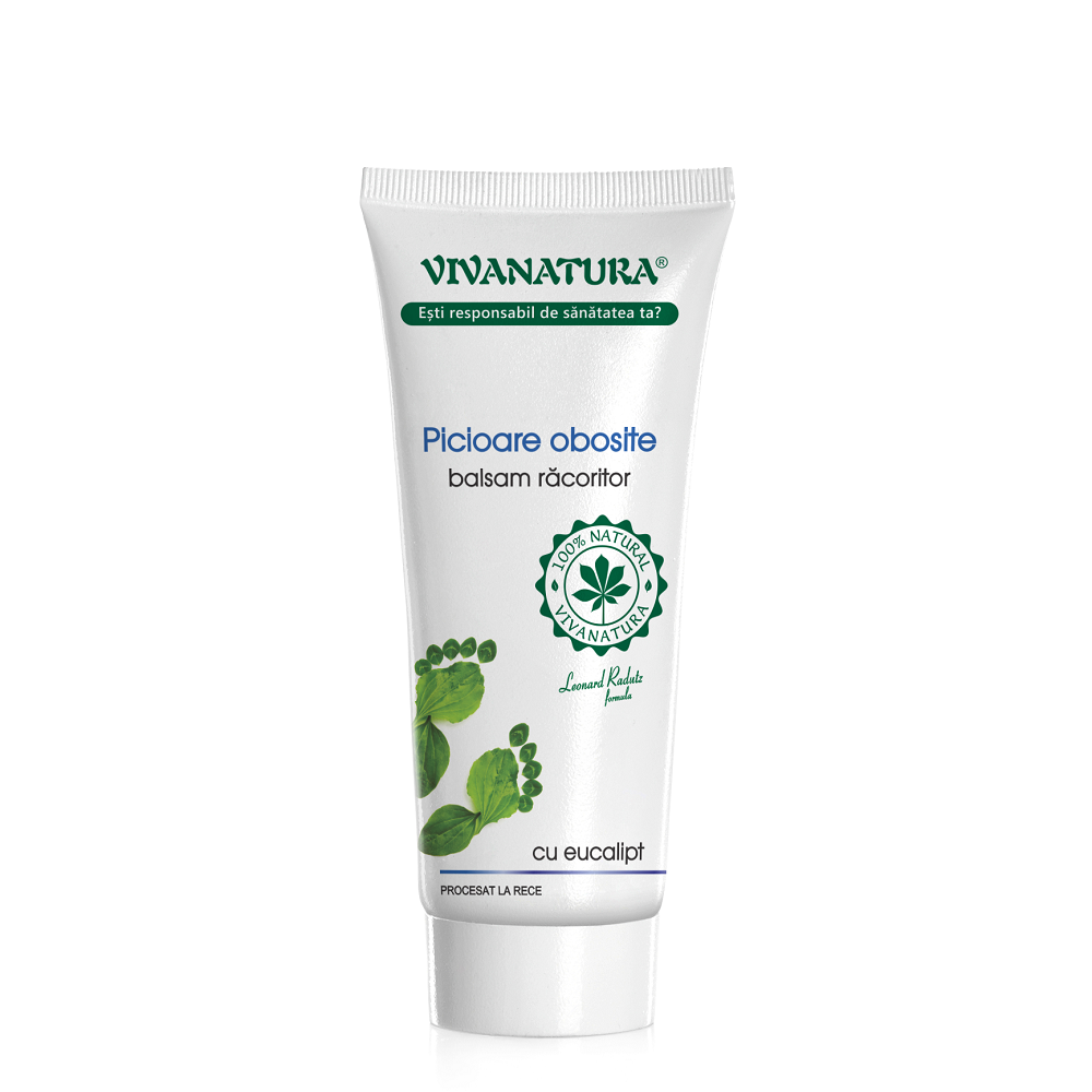 Balsam racoritor pentru picioare obosite, 75 ml, Vivanatura