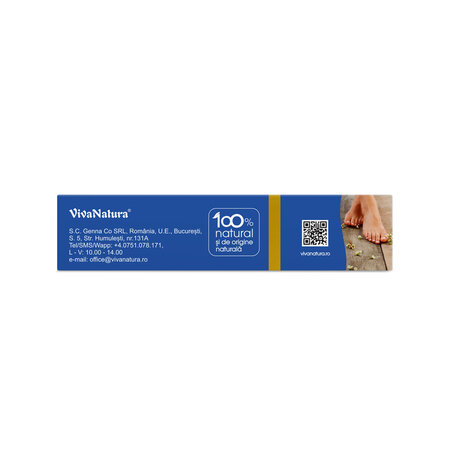 Balsam racoritor pentru picioare obosite, 75 ml, Vivanatura 765832