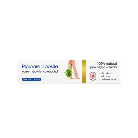 Balsam racoritor pentru picioare obosite, 75 ml, Vivanatura 765833