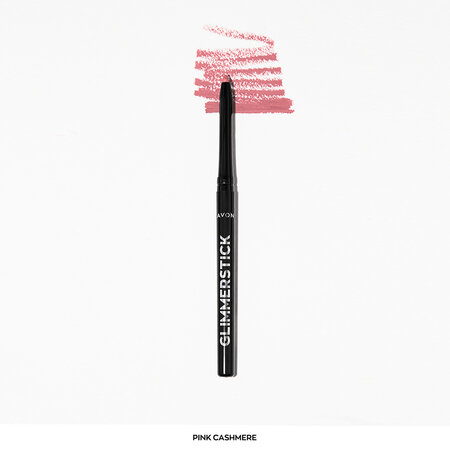 Creion de buze Glimmerstick, Pink Cashmere, 1 bucata, Avon 741522