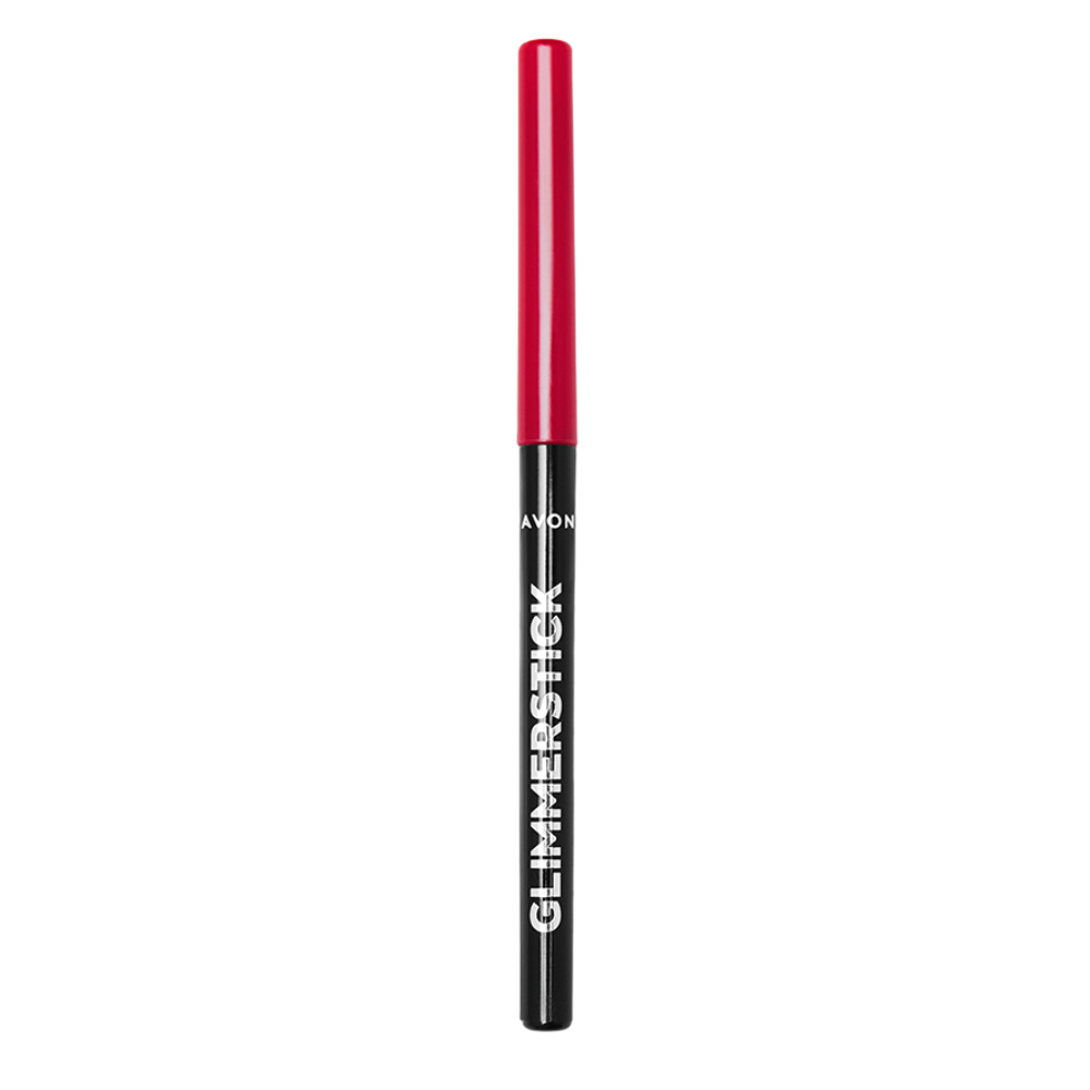 Creion de buze Glimmerstick, True Red, 1 bucata, Avon