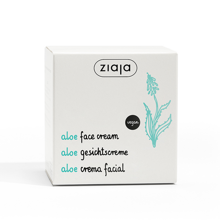Crema de fata cu extract de aloe vera, 50 ml, Ziaja : Bebe Tei