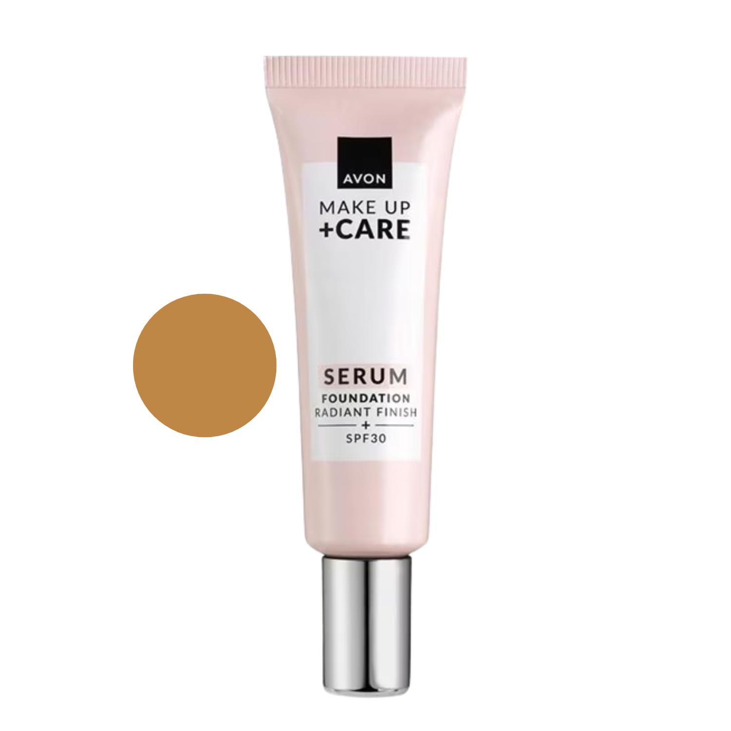 Fond de ten tip ser 3 in 1 Make-up+Care, SPF30, 345N Soft Honey, 30 ml, Avon
