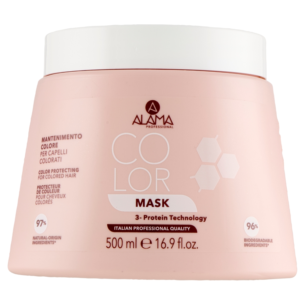 Masca pentru protectie intensiva a parului vopsit Color, 500 ml, Alama