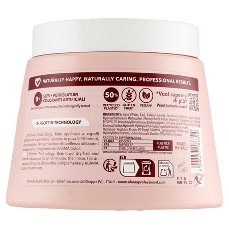 Masca pentru protectie intensiva a parului vopsit Color, 500 ml, Alama 741671