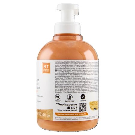 Masca pentru nuantarea parului, Auriu, 300 ml, Alama 741727