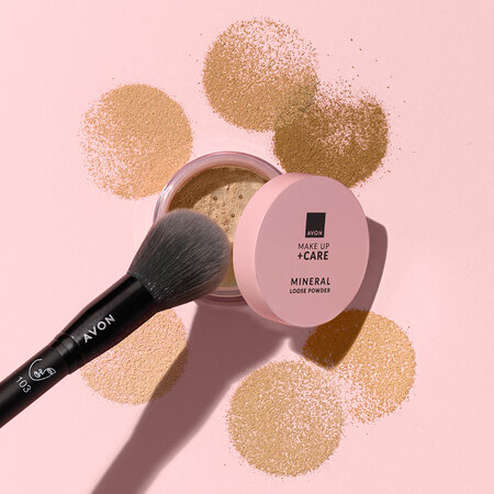 Pudra minerala Make-up+Care, Medium, 6 g, Avon 741764