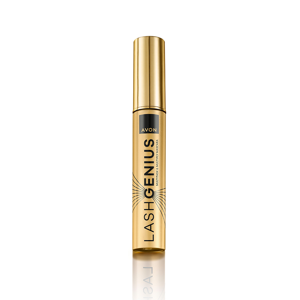 Mascara Lash Genius Multitask & Multiply, Brown Black, 10 ml, Avon