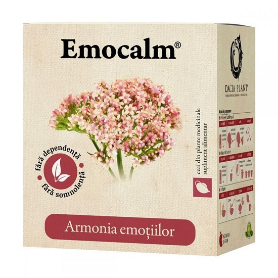 Emocalm ceai, 50g, Dacia Plant