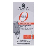 Tratament anti-caderea parului + dispozitiv de masaj Zero Stress, 1bucata x 6 ml, Alama