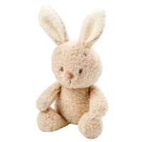 Jucarie de plus, 24 cm, Teddy Baby Iepuras, Nattou