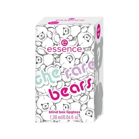Luciu de buze si breloc ursulet The rare bears blind box, Diverse culori, 1 bucata, Essence 742176
