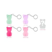 Luciu de buze si breloc ursulet The rare bears blind box, Diverse culori, 1 bucata, Essence