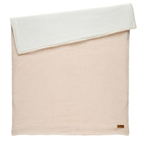 Paturica cu 2 fete Supersoft, 100x75 cm, Crem, Nattou