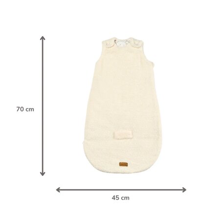 Sac de dormit, 70 cm, Bej, Teddy, Nattou 742244