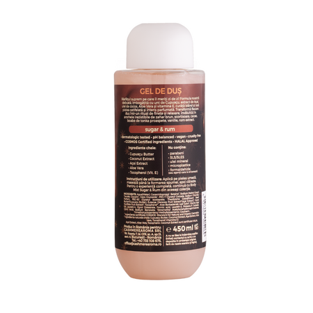 Gel de dus, Sugar & Rum, 450 ml, Cashmere Aroma 742520