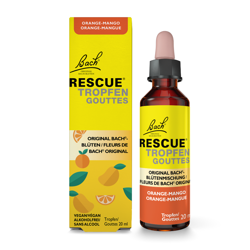 Picaturi Rescue Kids, Mango & Orange, 10 ml, Rescue Remedy