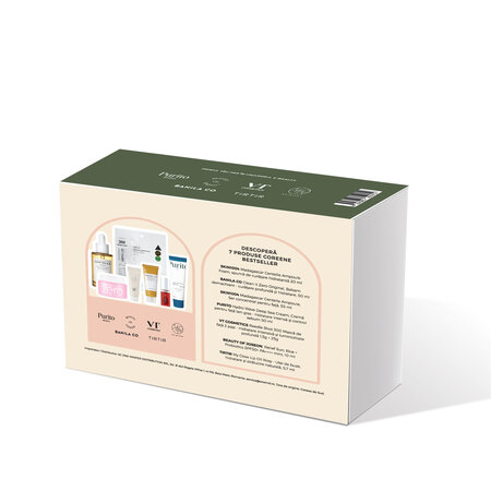 K-Beauty Starter Kit Beauty Box Set, 7 produse, Kbeauty 743420