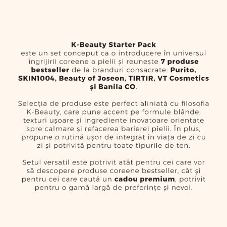 K-Beauty Starter Kit Beauty Box Set, 7 produse, Kbeauty 742632