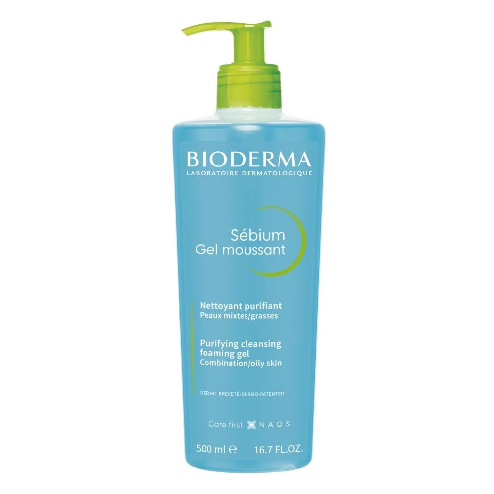 Gel spumant Sebium, 500 ml, Bioderma