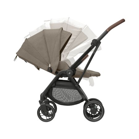 Carucior ultracompact Leona2, pana la 22 kg, Twillic Truffle, Maxi Cosi 811755