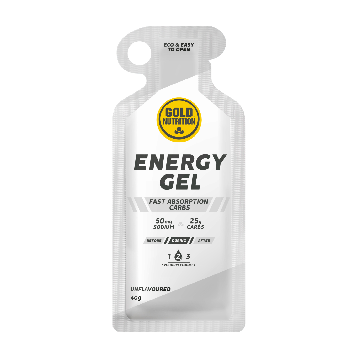 Gel energizant fara aroma Energy, 40 g, Gold Nutrition