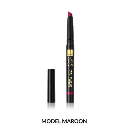 Ruj rezistent Model Maroon Power Stay Precise, 1.2 g, Avon 742934