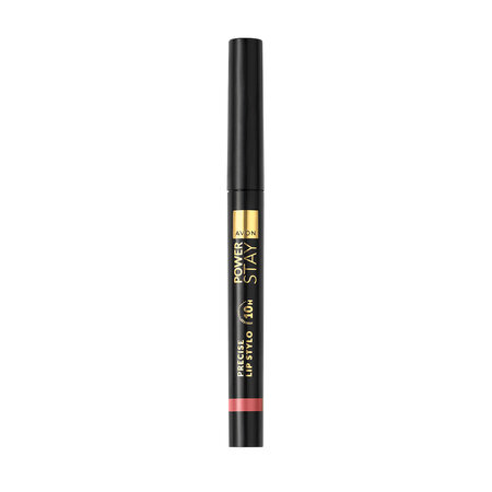 Ruj rezistent Power Stay Precise, Blush Courage, 1.2 g, Avon 743003